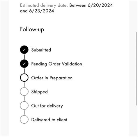 pending order validation lv.